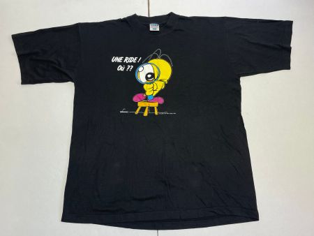 Vintage 90s t-Shirt Le Piaf Comic Cartoon Neu Gr. XL