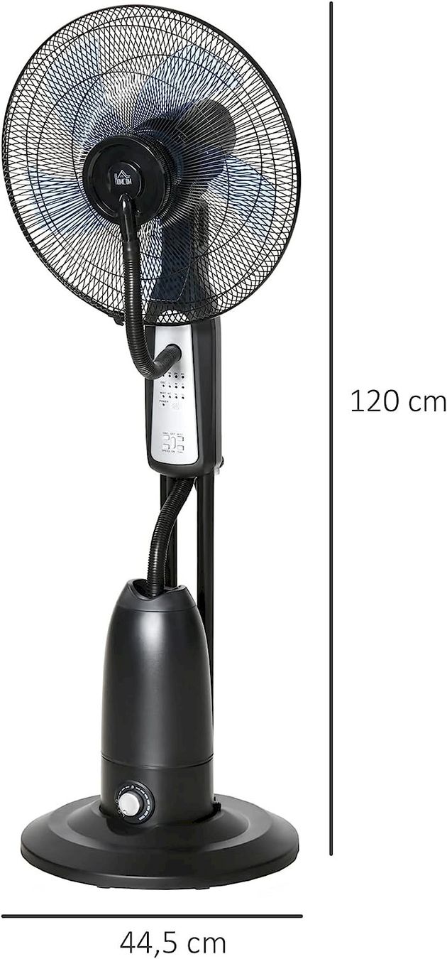 Purificatori d'aria: HOMCOM Standventilator 2,8L schwarz – Nuovo e nell'imballaggio originale da Bottighofen venduto da zaap 1