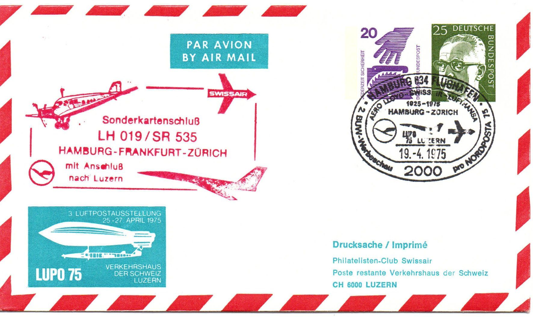 Buste & buste per spedizione: Enveloppes de vol inaugural – Usato da Petit-Lancy venduto da Pimose 8