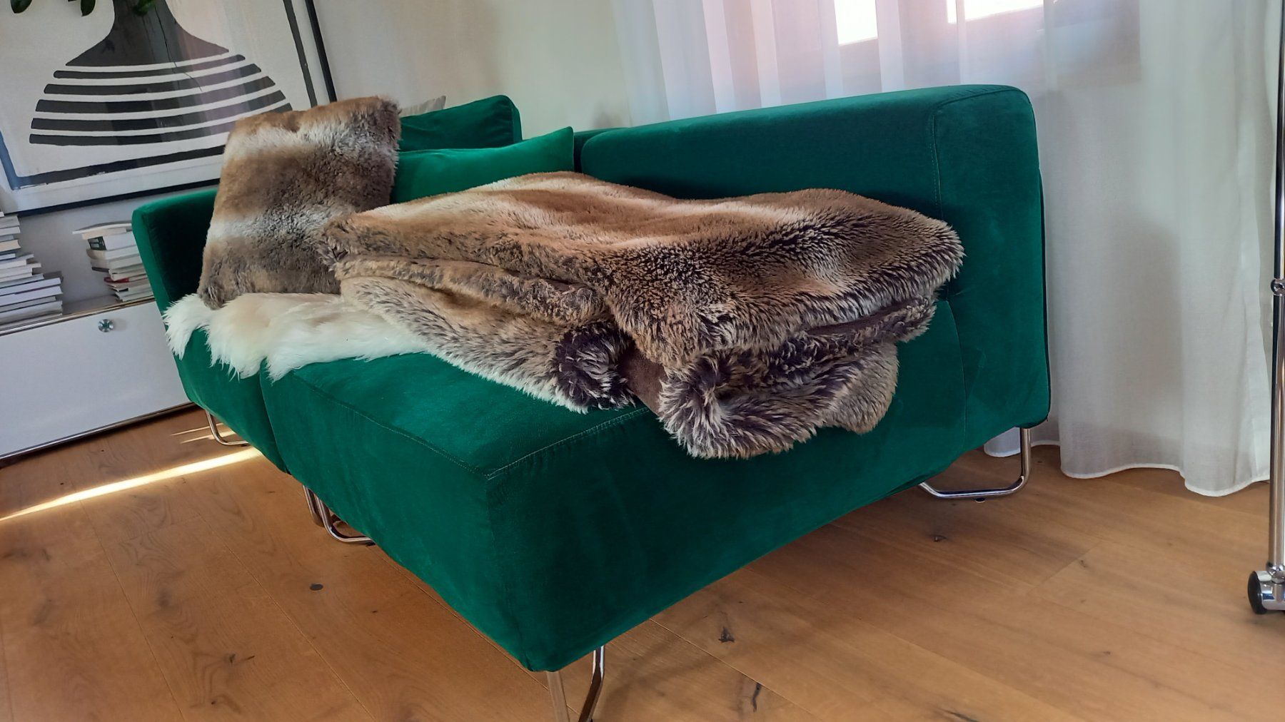 Tissus: SOFTLINE-SOFA mit 2 Stoffbezügen – Neuf (Voir description) à Nennigkofen par nilmo74 7