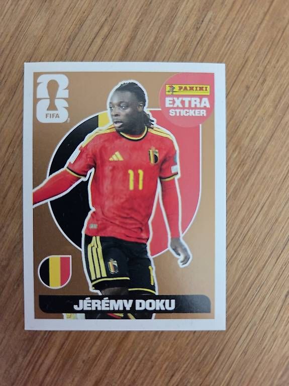 Cartes à collectionner: Extra Sticker Bronze Jeremy Doku  – D'occasion à Dietikon par kpe_l6qk 1