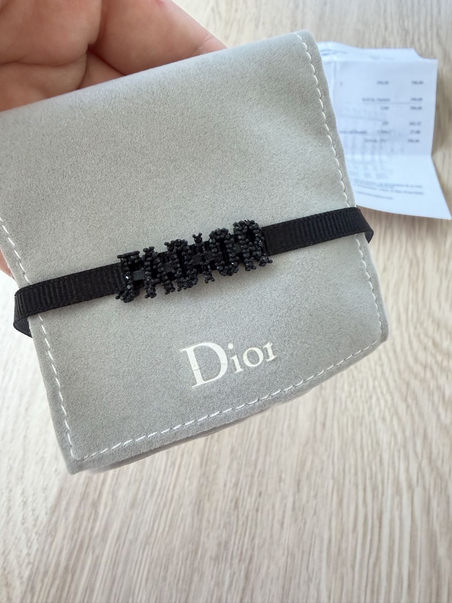 Dior Catenine: Dior Choker schwarz mit Strass  – Usato da Killwangen venduto da was.sharp 1