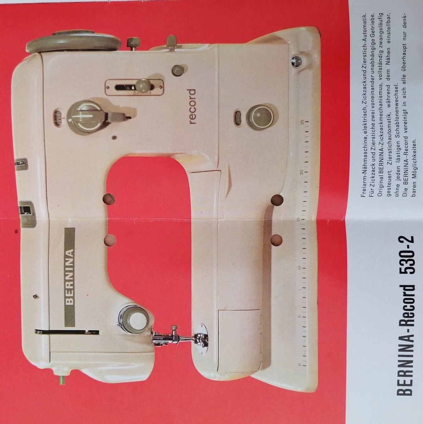 Bernina Macchine da cucire: Bernina machine à broder Record 530-2 – Usato da Couvet venduto da xen_8fvc 5