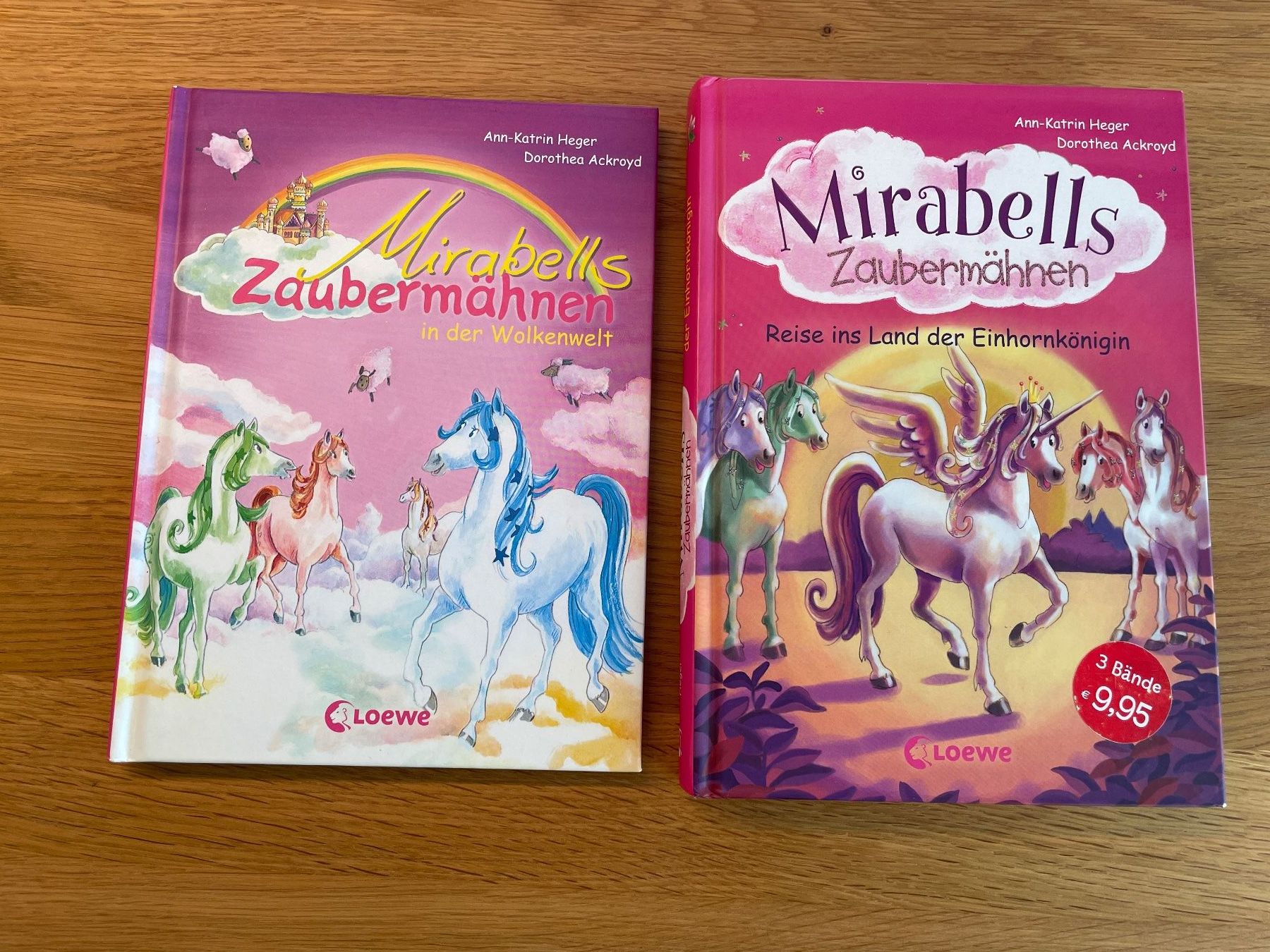 Libri: Mirabells Zaubermähnen, 2 Bücher mit 4 Bänden – Usato da Münchringen venduto da Haldi34
