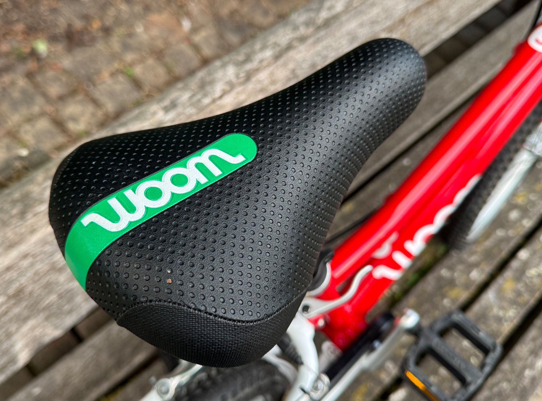 Woom Biciclette: Woom 3, Kinderfahrrad rot – Usato da Zürich venduto da Stray 5