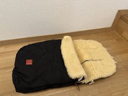 Kaiser Winter Fusssack Lammfell Top Zustand!