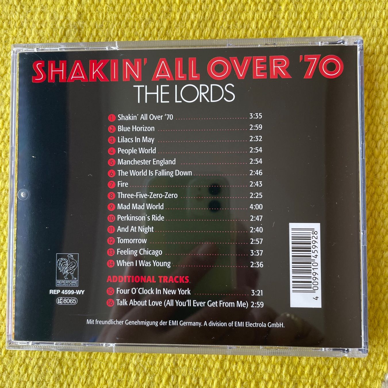 CD: LORDS-SHAKIN ALL OVER 70 – Usato da Rorschacherberg venduto da CD-Roli 1