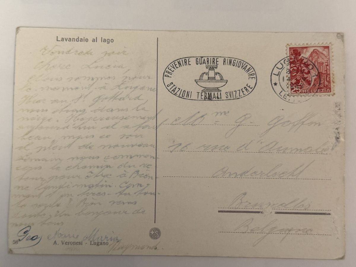 Ansichtskarten: Zum 288 Nationalpark Postkarte – Gebraucht aus Stallikon von Muellerfm 2