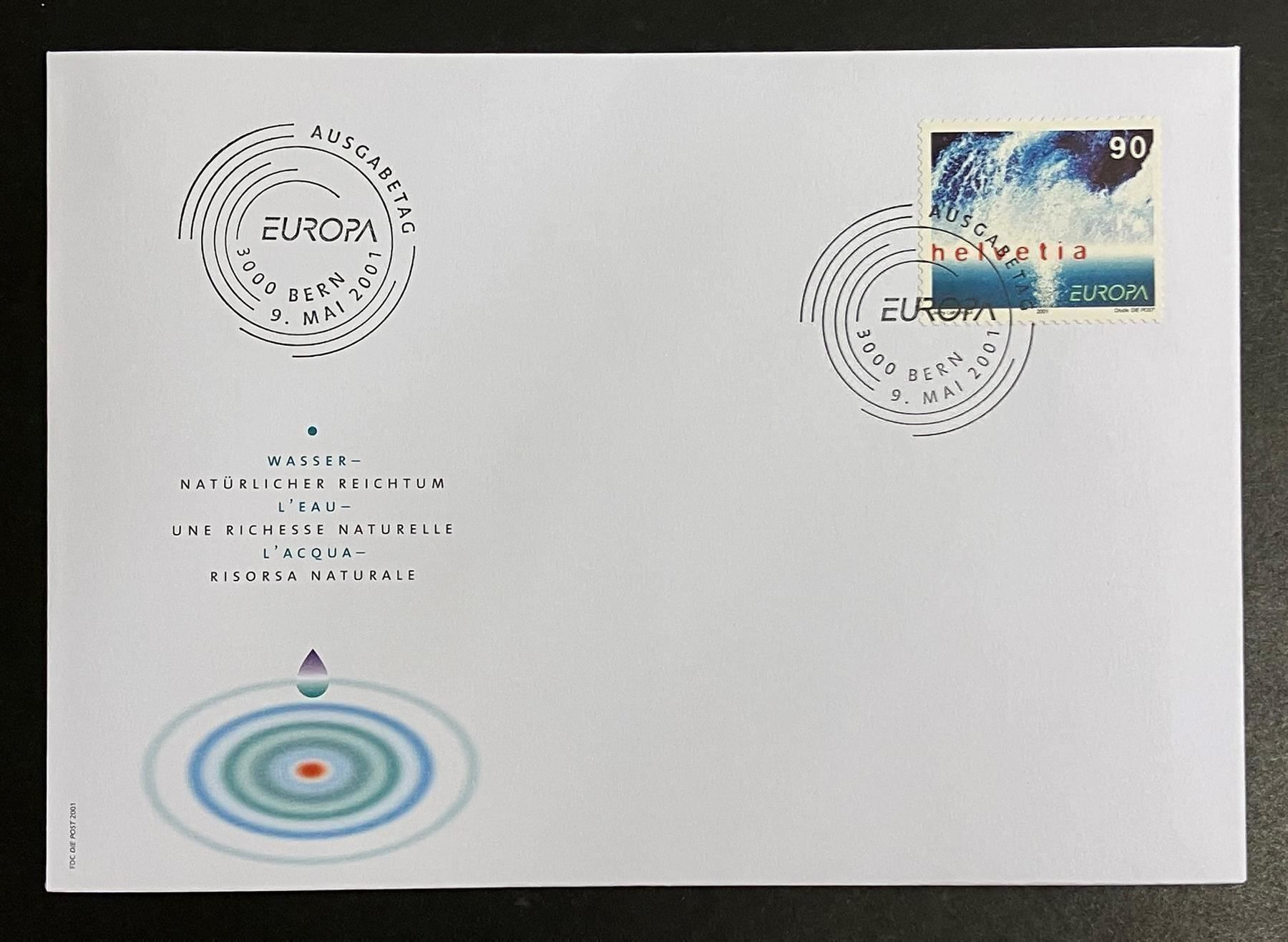 Tutti i francobolli: FDC EUROPA 2001 ET ⦿ – Nuovo (secondo la descrizione) da Oberwil BL venduto da SALOB