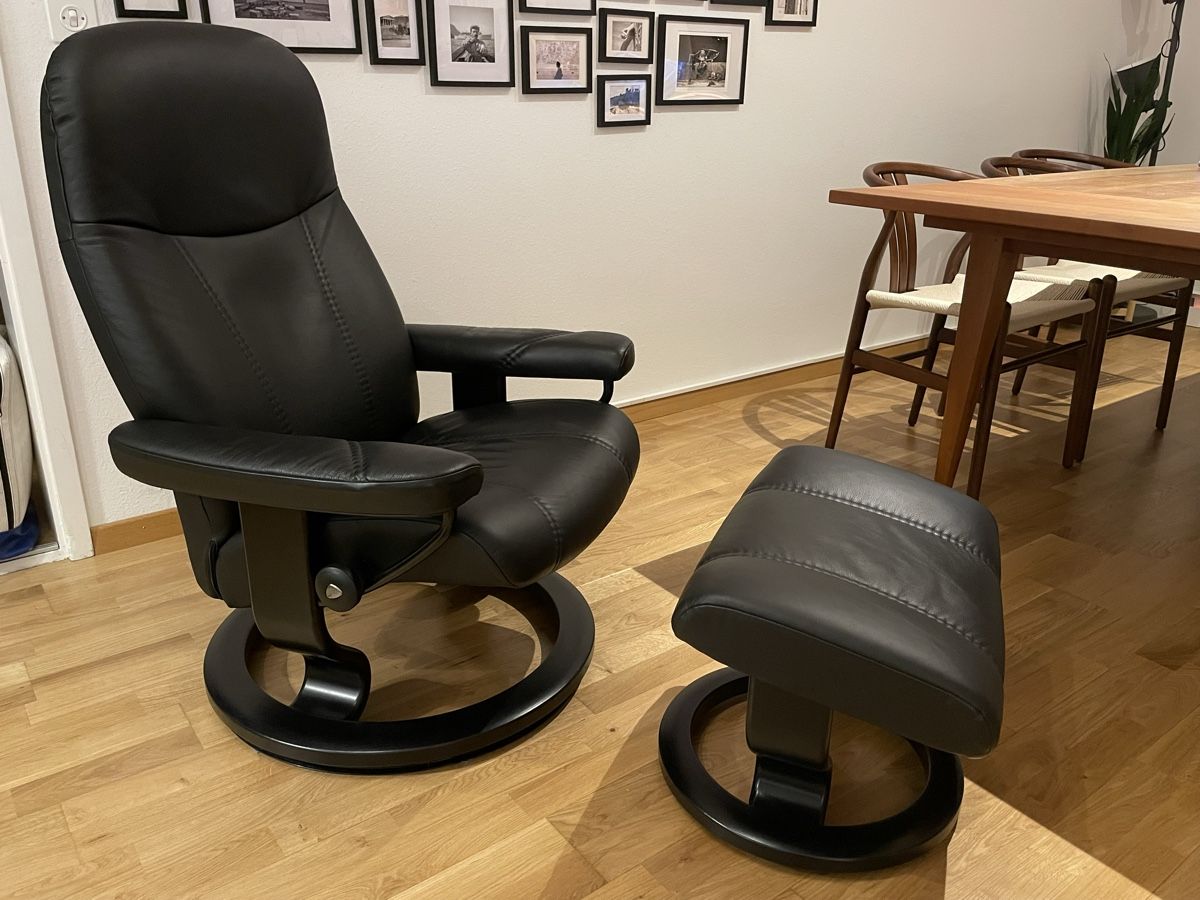 Stressless Poltrone: Stressless Sessel Consul mit Fussteil – Usato da Zürich venduto da superzapphire