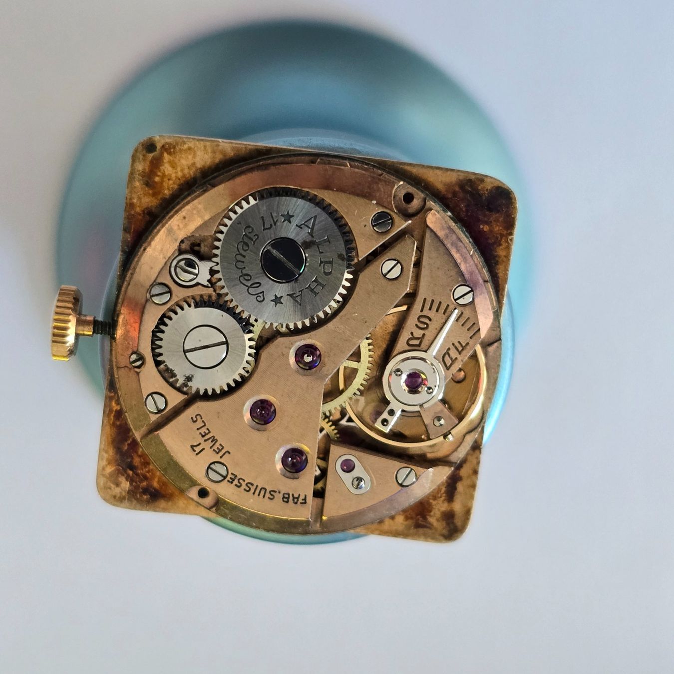Orologi: Mouvement Alpha avec cadran le Briquet – Usato da Tramelan venduto da Nirdan 4
