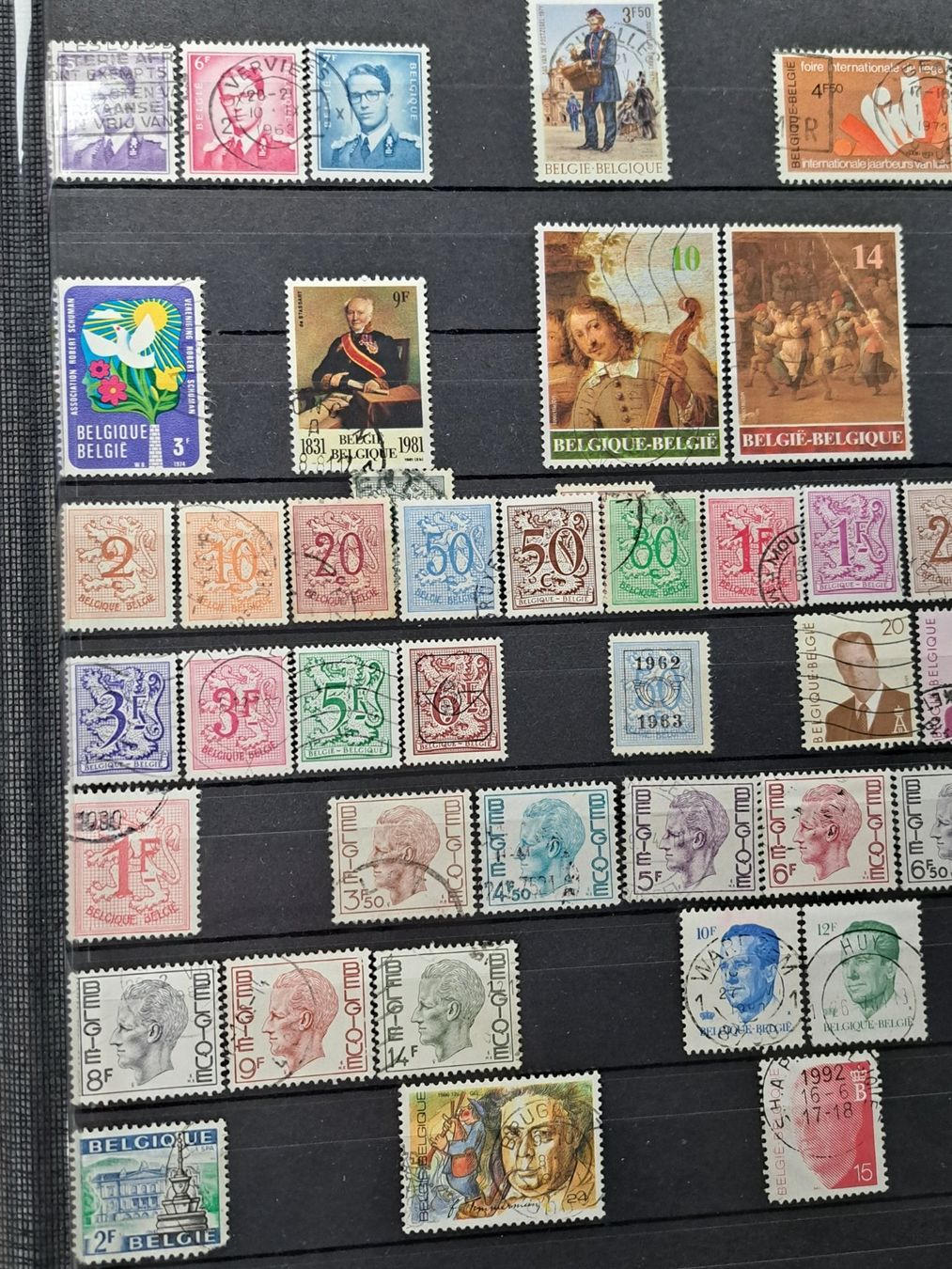 Tutti i francobolli: Briefmarken-Lot Belgien – Usato da Glashütten venduto da Christheswiss 3