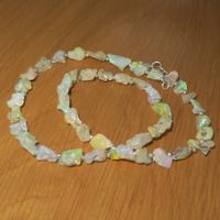 Natural Ethiopian OPAL-Nugget Beads Collier 7-13mm/ NP 170,-
