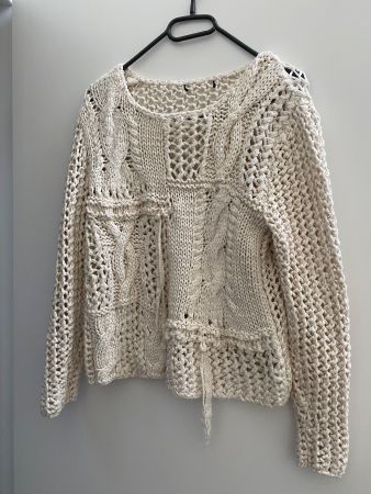 Pulli Lochmuster wie NEU