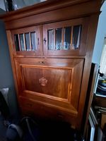 Antike Kommode / Sekretär aus Nussbaumholz - Vintage