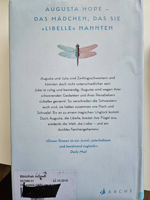 Libri: Die andere Hälfte der Augusta Hope – Usato da Adliswil venduto da Vannili 1