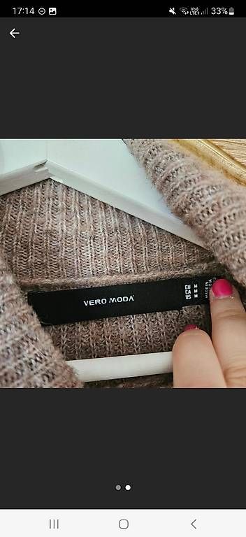 Pulls & Sweat-shirts: vero moda brown turtleneck sweater grösse m – D'occasion à Kiesen par Laura._ 1