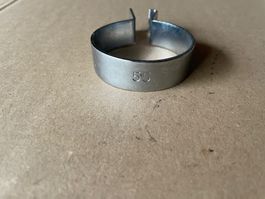 Töffli Auspuff Bride 55 mm Neu Crom