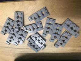 LEGO 12x Gelenkplatte 2x4 (98286)