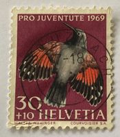 PRO JUVENTUTE  BRIEFMARKEN GESTEMPELT   