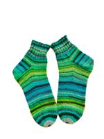Kurzrohrsocken, Sneakersocken, handgestrickt, Grösse 40/41