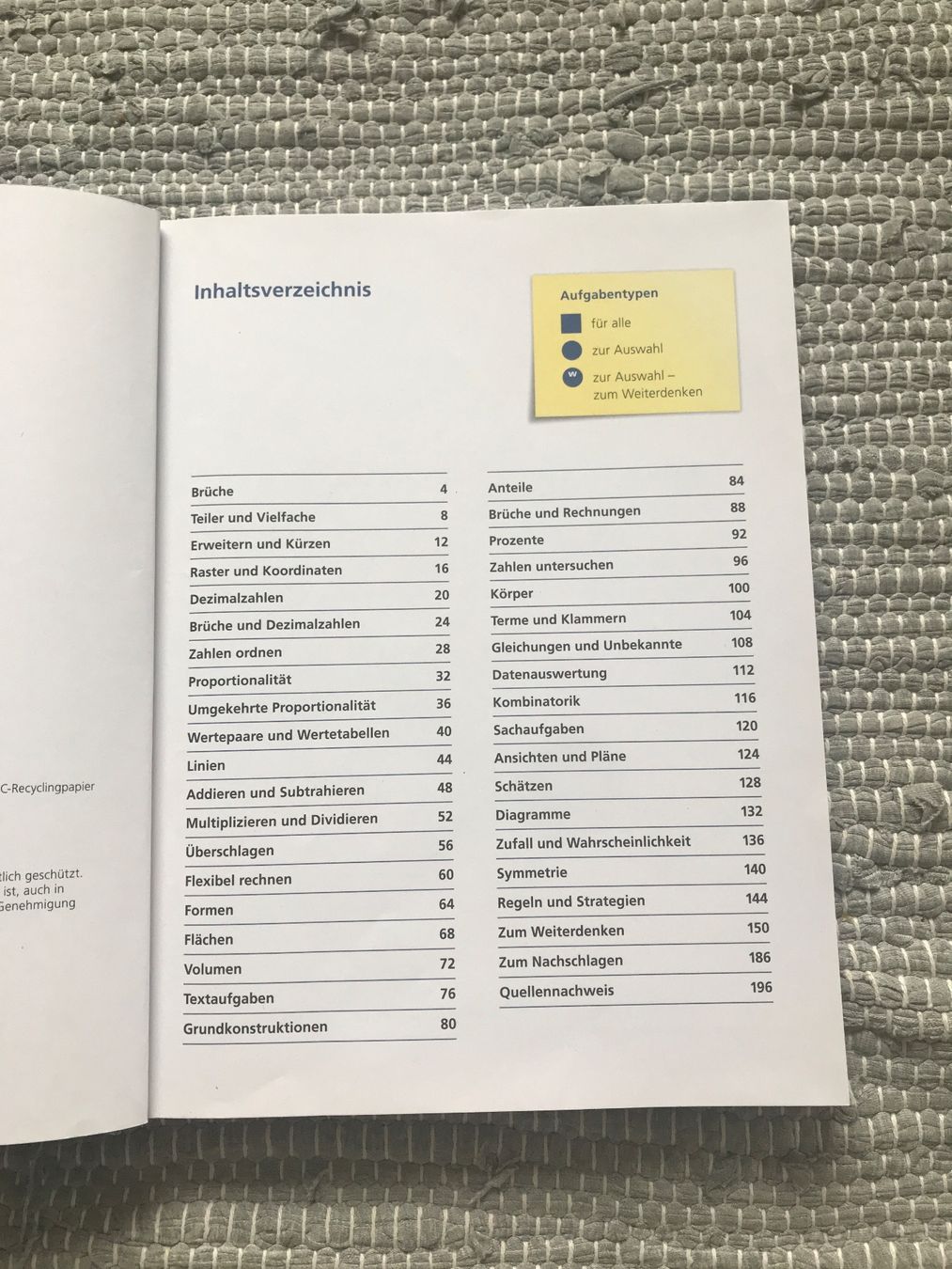Libri: Mathematik Themenbuch 6 – Usato da Affoltern am Albis venduto da var_658p 1