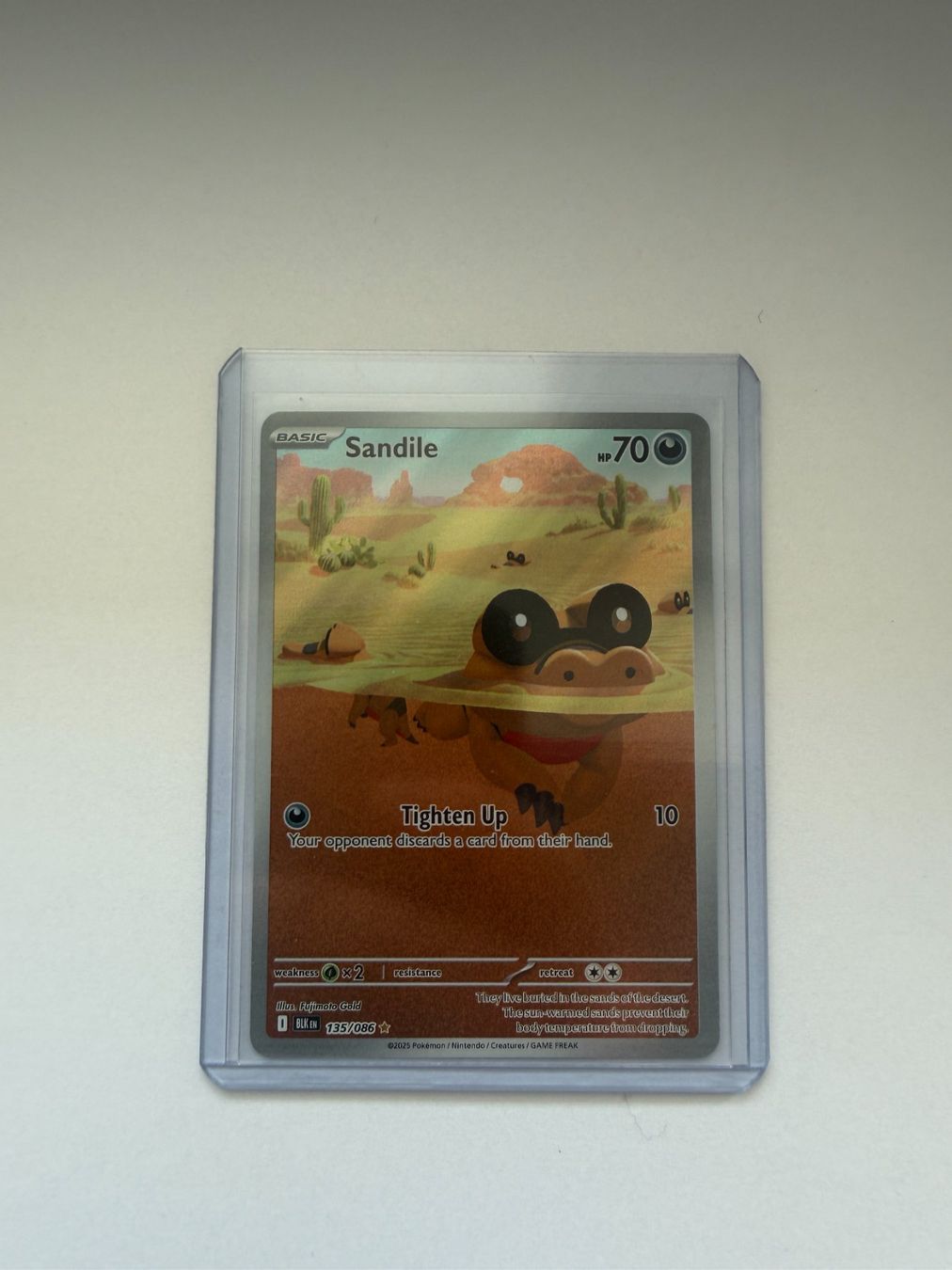 Pokémon Carte collezionabili: Sandile #135 - English – Usato da Geroldswil venduto da mic_6cx5