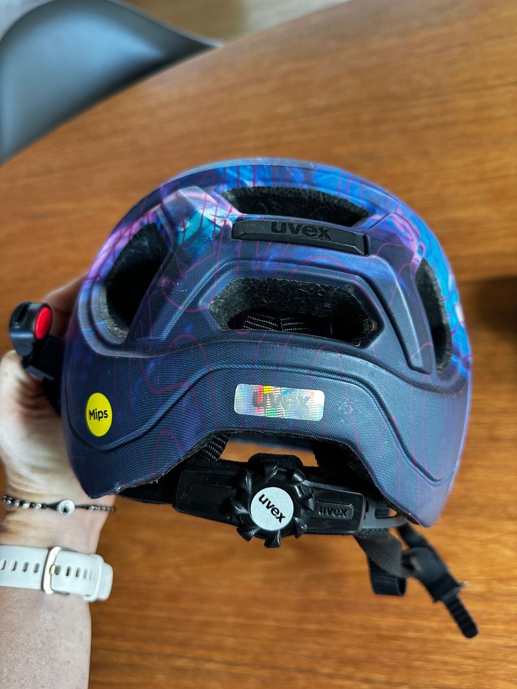 Uvex Caschi: UVEX - Kid's React MIPS - Velohelm Grösse: 52-56 cm TOP! – Usato da Röschenz venduto da Bijouxaddicted 3