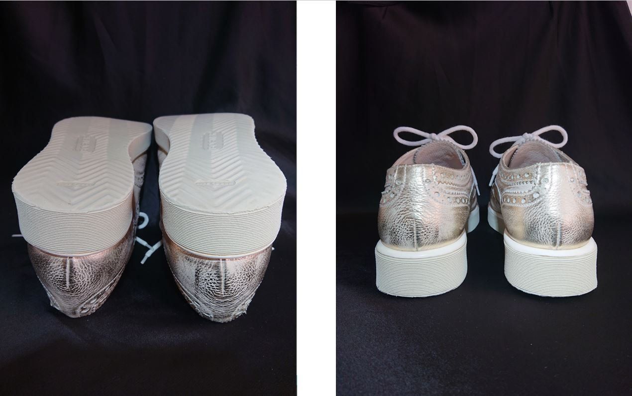 Bogner Scarpe da donna: Halbschuhe / Schnürer - BOGNER - 37 - Leder - gold/beige – Usato da Thusis venduto da drd_zy9w 3