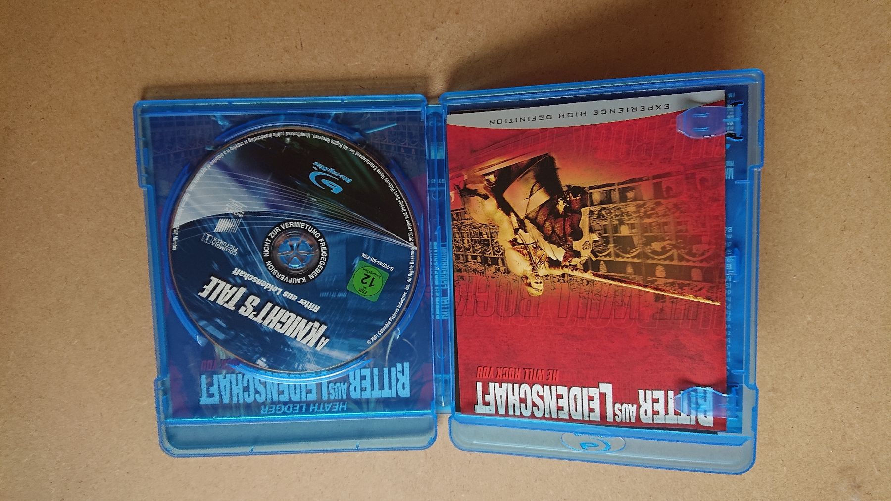 Tutti i DVDs: Ritter aus Leidenschaft Blu-ray  – Usato da Chur venduto da FreakofRarity 3