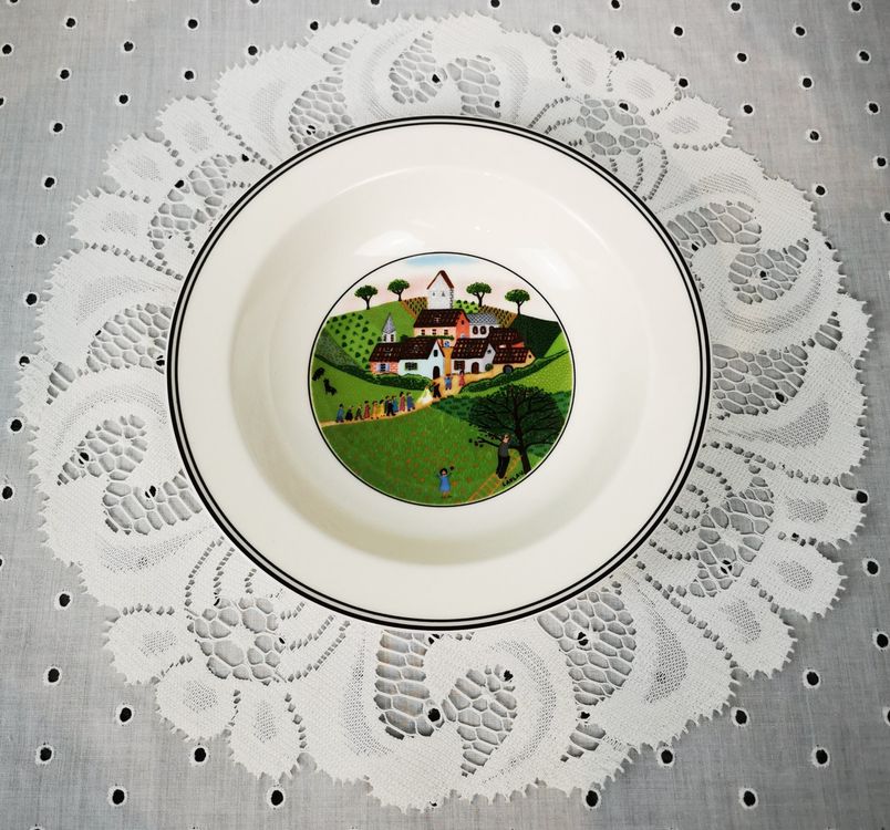 Villeroy & Boch Design Naif Gebaksbord Molen : Villeroy & Boch