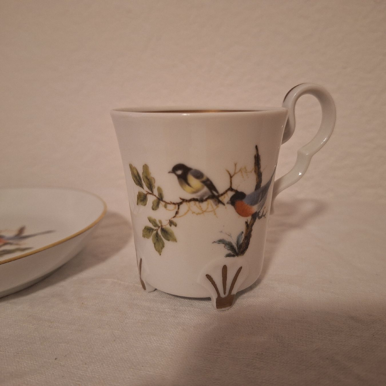Tassen: Versand möglich. Tasse von Bareuther Bavaria, Vogel – Gebraucht aus Winterthur von Goldpipau 1