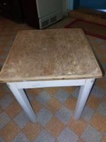 Vinitage Holz Tabourettli (Holzhocker)