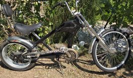 Chopper Velo Rally Marke Schwarz