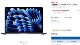 Apple MacBook Air | 2025 | 13 | 256GB | 16GB | Neu + OVP