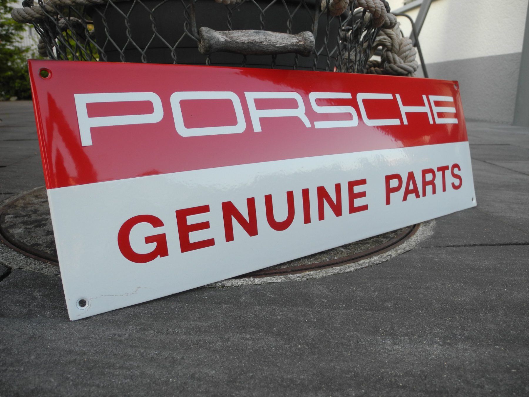 Porsche Schilder: PORSCHE EMAILSCHILD – Neu (gemäss Beschreibung) aus Reinach AG von Huckleberrysix 2