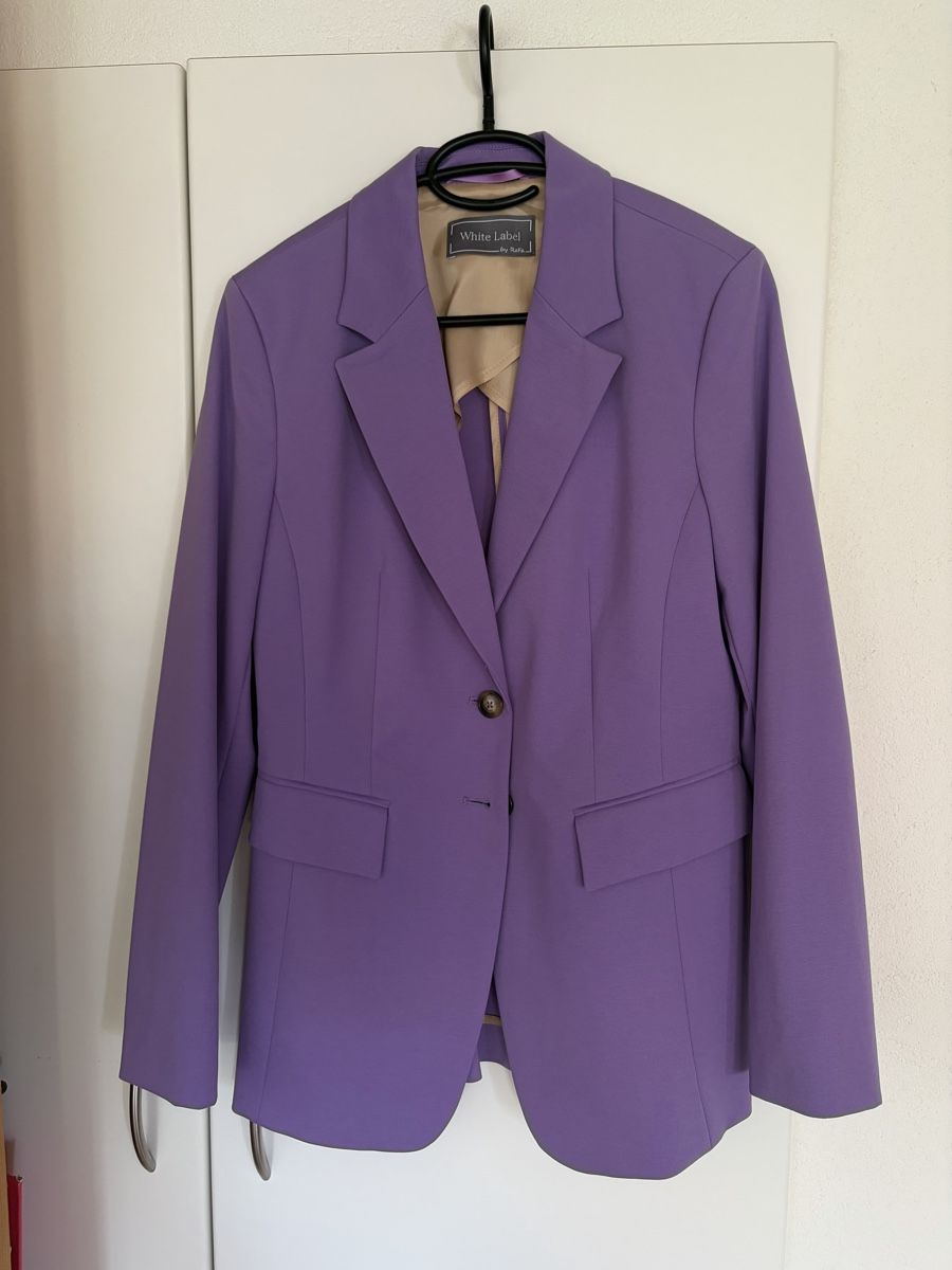 Giacche: Damenblazer Gr. 38 Lila White Label, neu – Nuovo (secondo la descrizione) da Wädenswil venduto da Iana32