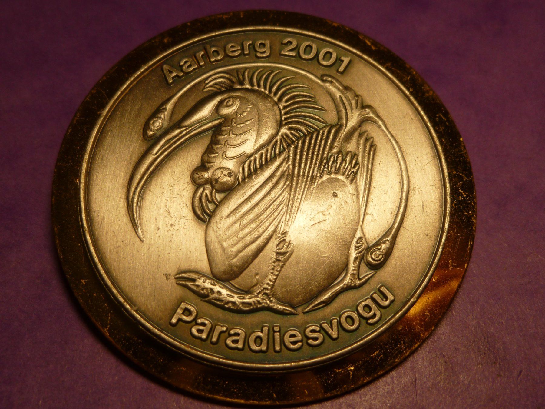 Placchette & Badge: AARBERG 2001 GOLD – Usato da Ried (Muotathal) venduto da Mandarin02