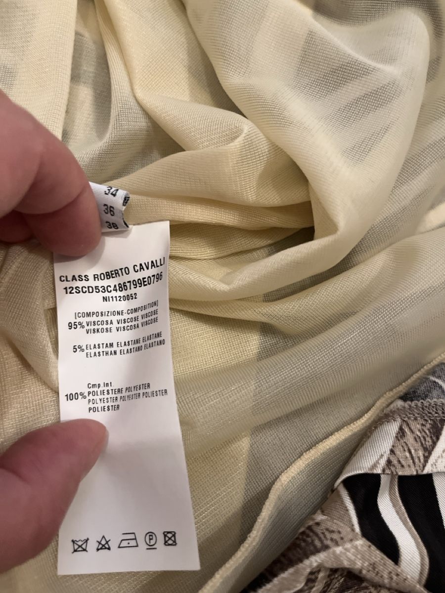 Roberto Cavalli Robes: Kleid, CLASS Roberto Cavalli, Gr. 34/XS – D'occasion à Derendingen par CaMiPa5 3