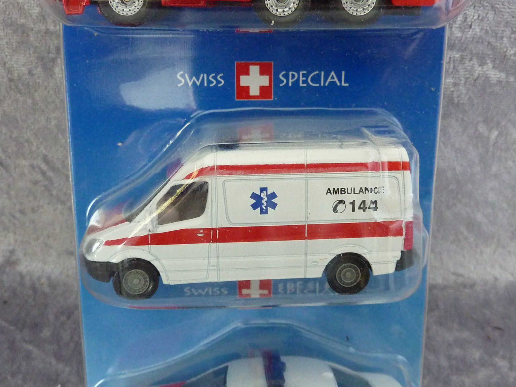 Siku Modellini d'auto: Notruf Set Swiss 1  1824 Siku – Nuovo e nell'imballaggio originale da Dürrenäsch venduto da Cobra1ch 2