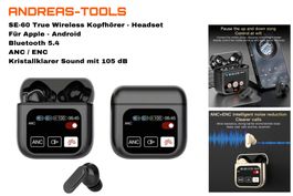 SE-60 True Wireless Kopfhörer - Headset für Apple - Android