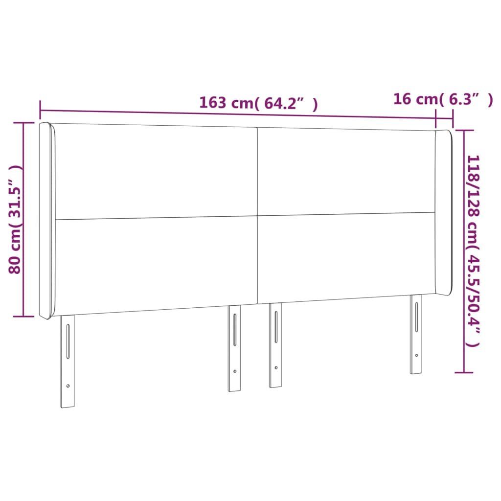 Betten: Tête de lit Gris clair pour lit de 80 a 160cm – Gebraucht aus Bellevue von Memoryman30 8