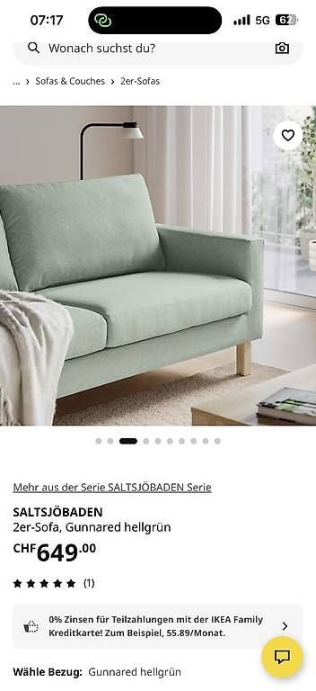 Divani: 2-Sofa inkl. Couchtisch  – Usato da Rossrüti venduto da Nure61 1