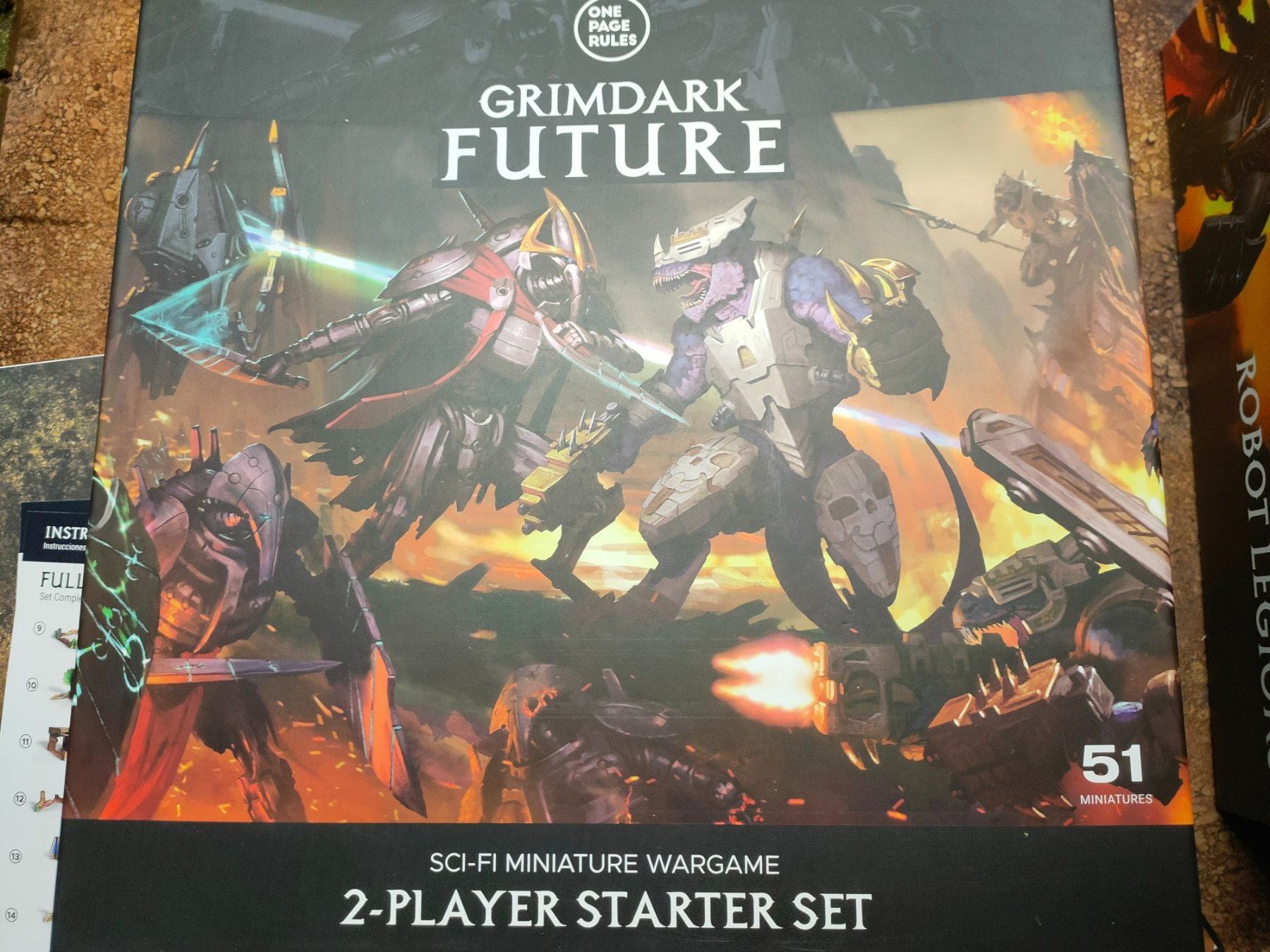 Giochi: 2 Spielerset, OPR One Page Rules, Alternative zu Warhammer – Nuovo e nell'imballaggio originale da Baden venduto da Araneus