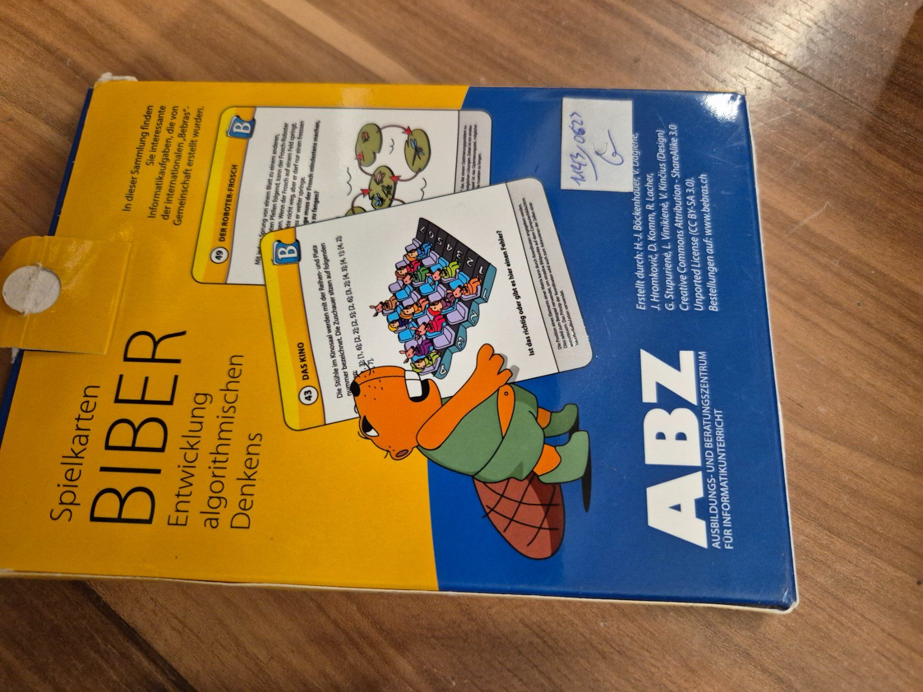 Giochi: Bebras ;Mathematkspiel und Klartext L20 – Usato da Schwarzenburg venduto da Flamingo07 3