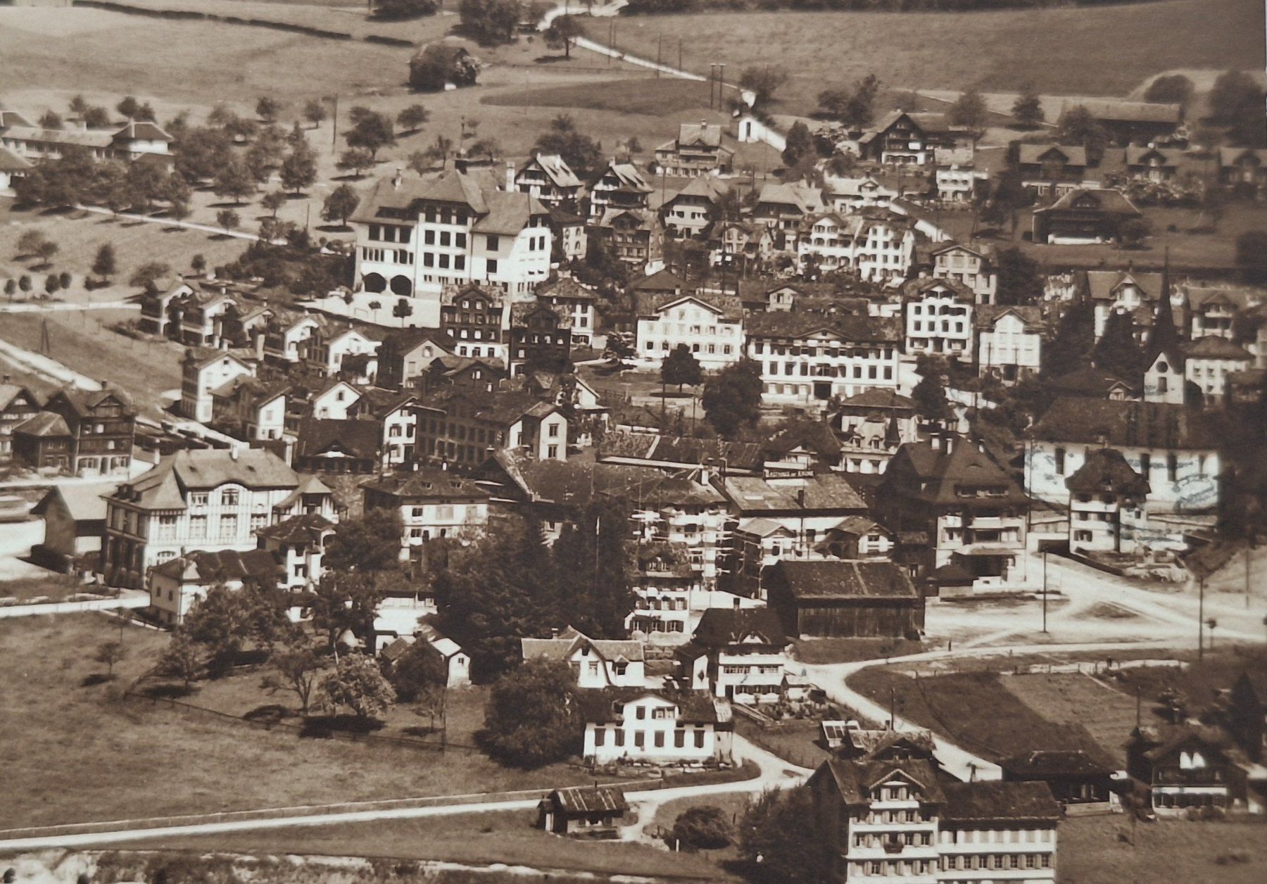 Ansichtskarten: AK Degersheim Gesamtansicht SG – Defekt aus Gurtnellen von Stonevalley007 2