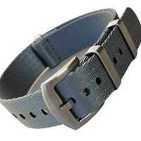 NATO Strap Seat Belt Armband 22 mm grau 8491