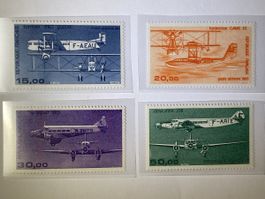 Frankreich 1985, Flugpost, C56-59 Mint Set**