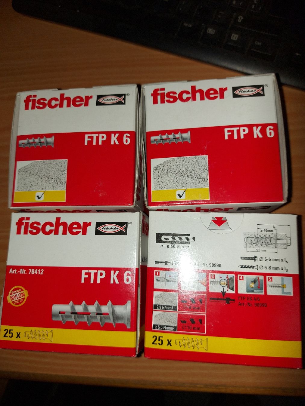 Tutti gli attrezzi: Dübel Fischer Ftp K 6 – Nuovo e nell'imballaggio originale da Glis venduto da fragra
