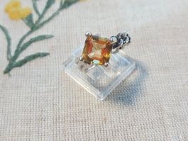 NEW - S925 Citrine Ring (Adjustable)